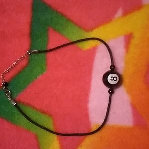 Vintage hot topic 8 ball necklace